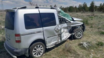 Karapınar ilçesinde meydana gelen trafik kazasında bir kişi hayatını kaybetti.