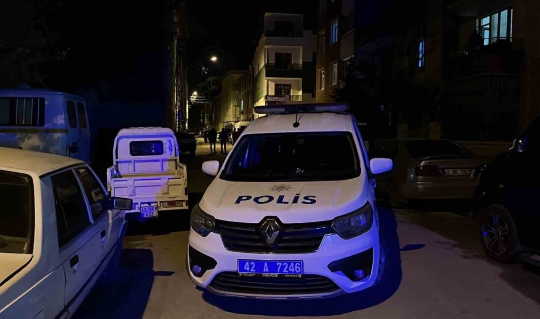 Konya’da, silahla 2 kişiyi yaralayan şüpheli, hızla polis ekipleri tarafından