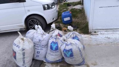 Isparta’da gerçekleşen denetimde, Karacaören Baraj Gölü’nde kaçak avcılıkta kullanılan 7