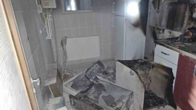 Kovancılar ilçesindeki bir konut yangını, bölgedeki ekipler tarafından başarıyla kontrol