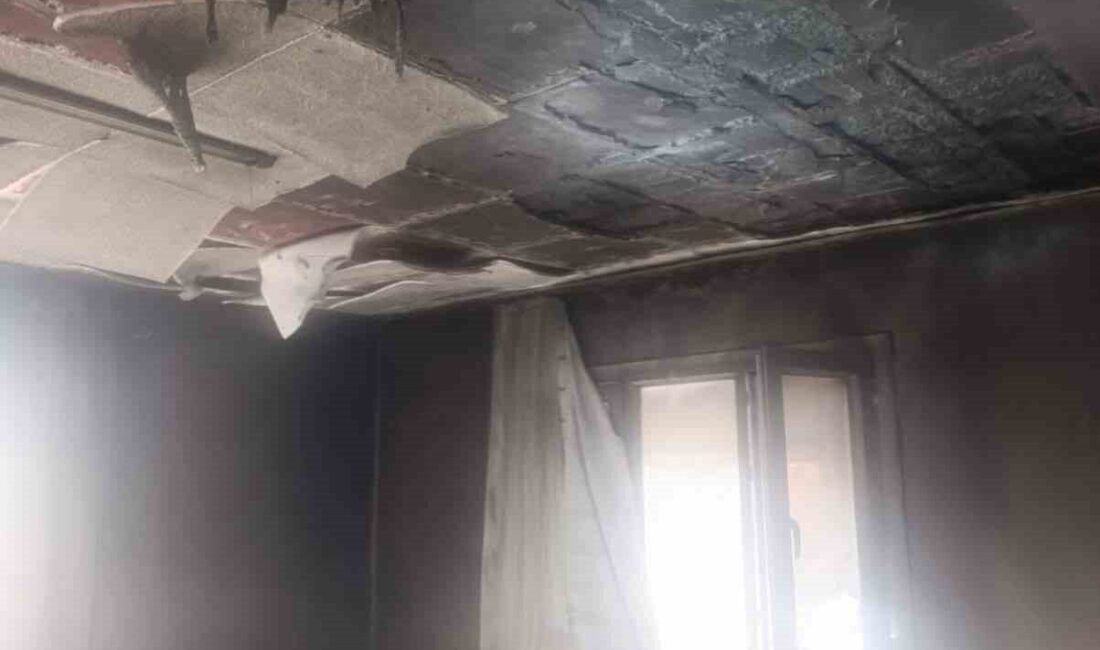Hatay’ın Kumlu ilçesinde meydana gelen ev yangını hızla kontrol altına
