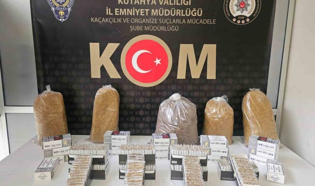 Son iki hafta içinde Kütahya İl Emniyet Müdürlüğü’ne bağlı ekiplerin