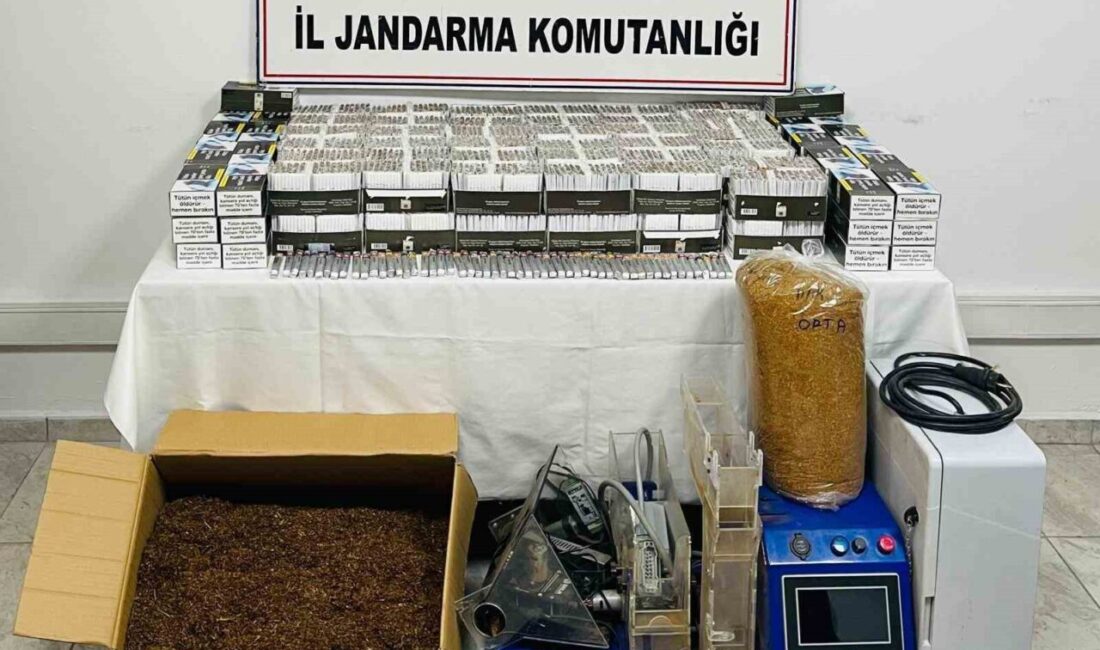 Kütahya İl Jandarma Komutanlığı ekipleri, kaçakçılıkla mücadele kapsamında yaptıkları çalışmalar