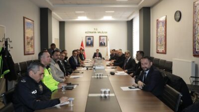 Kütahya İl Spor Güvenlik Kurulu Toplantısı, Kütahya Valisi Musa Işın’ın