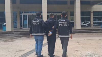 Kilis’te narkotik polis ekipleri tarafından düzenlenen operasyonda, aranan ve evinde