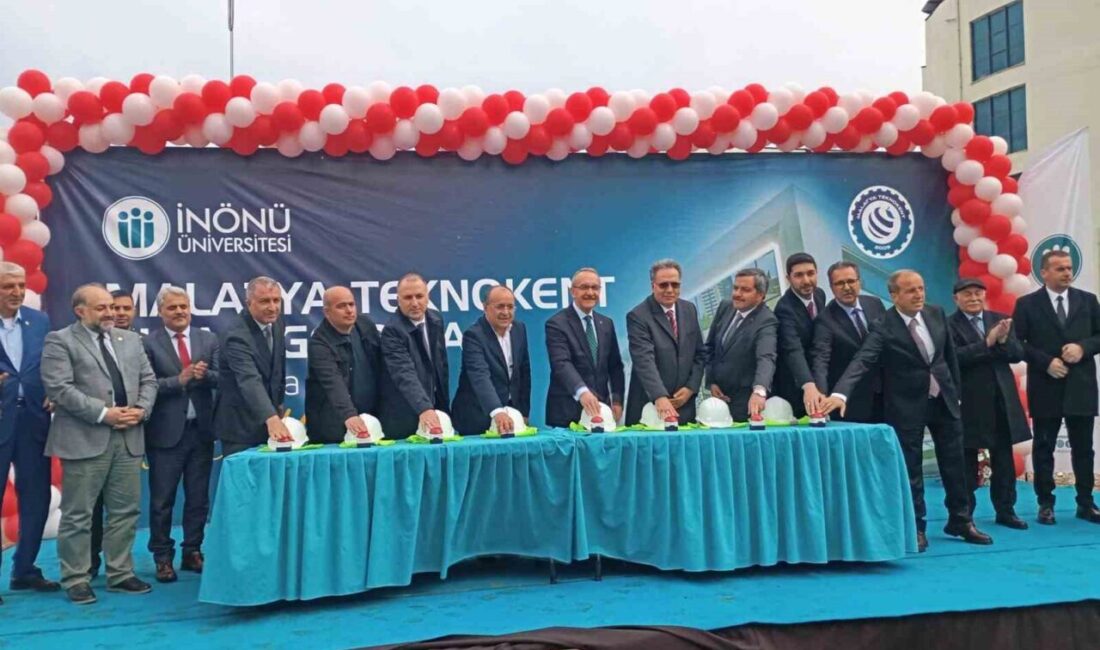 Malatya Teknokent’in ek AR-GE binasının temel atma töreni İnönü Üniversitesi’nde