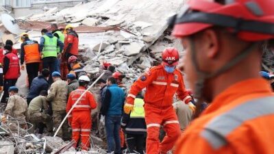 Malatya’da 6 Şubat 2023 depreminde yıkılan İdris Efendi Apartmanı’nda ölen