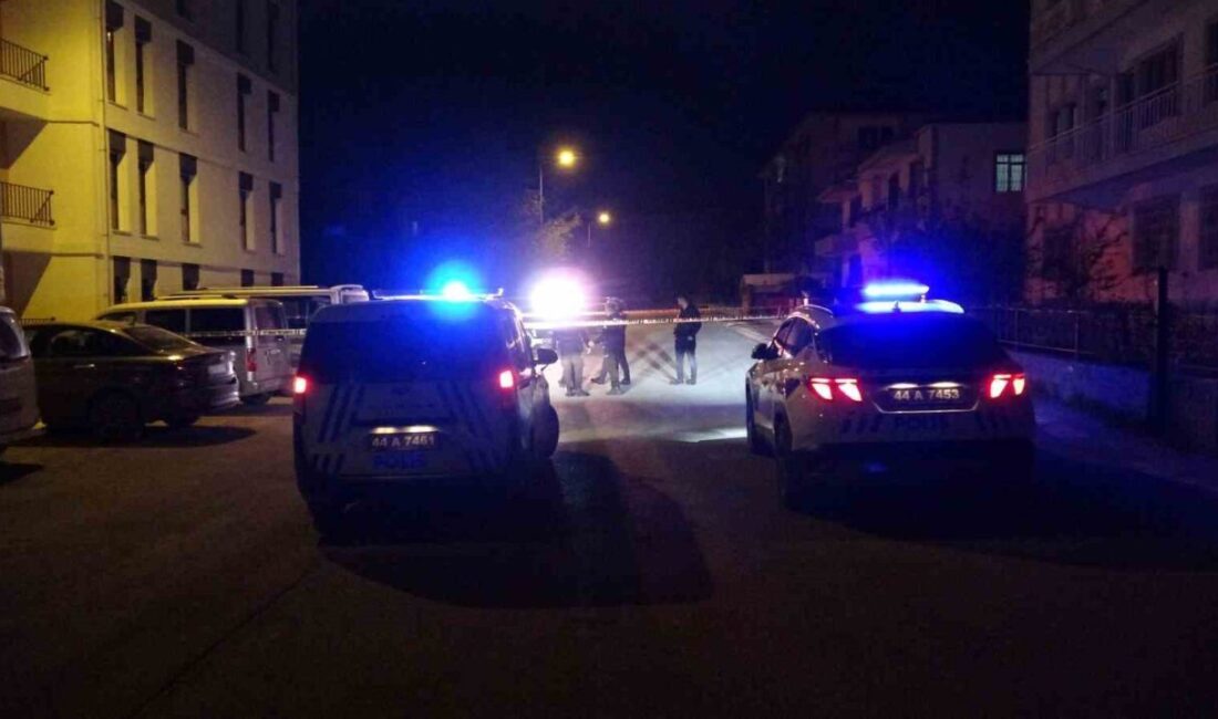 Malatya’nın Yeşilyurt ilçesinde bir kişi, evinin önünde husumetlisinin silahlı saldırısına