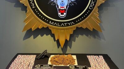 Malatya’da, emniyet güçleri tarafından sokak satıcılarına yönelik gerçekleştirilen operasyonda uyuşturucu