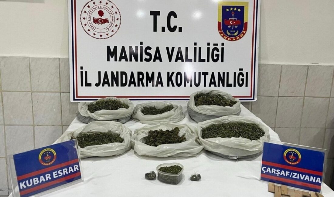 Manisa İl Jandarma Komutanlığı Narkotik Şube Müdürlüğü ekipleri tarafından 2026