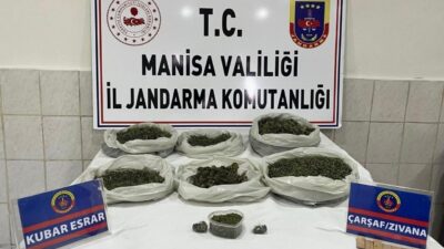 Manisa İl Jandarma Komutanlığı Narkotik Şube Müdürlüğü ekipleri tarafından 2026