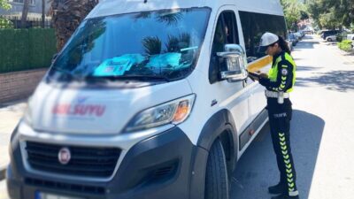 Manisa İl Emniyet Müdürlüğü ekipleri, okul çevreleri ve okul servis