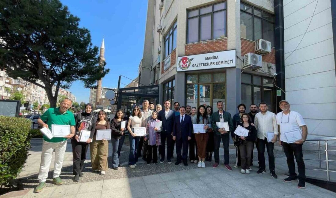 Manisa Gazeteciler Cemiyeti tarafından başlatılan “Manisa Medya Akademisi” projesi çerçevesinde