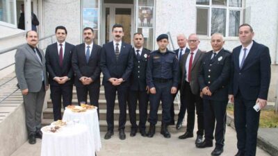 Manyas ilçesinde, Türk Polis Teşkilatı’nın 181. kuruluş yıl dönümü kutlamaları