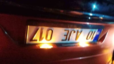 Manyas ilçesinde tek taraflı bir trafik kazası meydana geldi ve