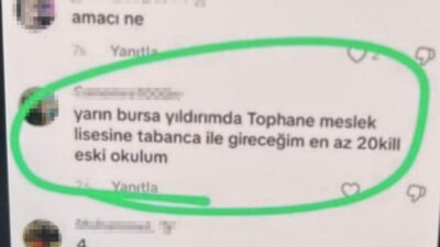 Bursa’da, okullara yönelik saldırı planladığı iddia edilen 2 şüpheli, sosyal