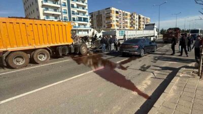 Mardin’de meydana gelen bir trafik kazasında, bir kişi ağır yaralandı