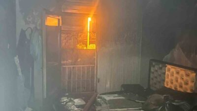 Artuklu ilçesinde bulunan bir müstakil evde çıkan yangın, itfaiye ekiplerinin