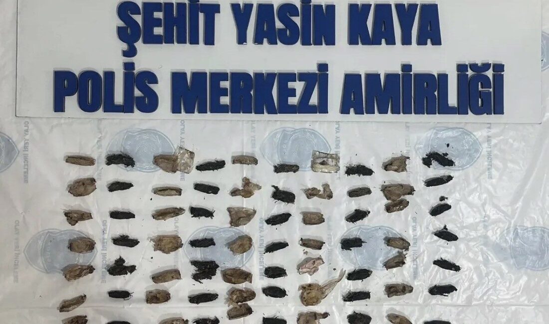 Mardin’in Derik ilçesinde polis ekipleri tarafından gerçekleştirilen uyuşturucu operasyonunda 3