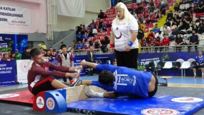 Türkiye Geleneksel Spor Dalları Federasyonu Başkanlığı tarafından tertiplenen Mas Güreşi