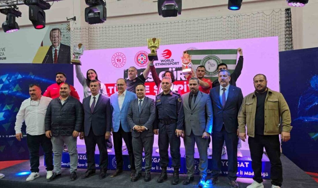 Yozgat’ta düzenlenen Mas Güreşi Türkiye Şampiyonası tamamlandı. Türkiye Geleneksel Spor