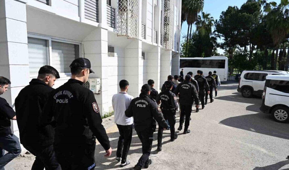 Mersin polisinin operasyonunda, 100 milyon liralık para trafiği gerçekleştiren dolandırıcılık