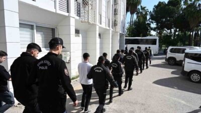 Mersin polisinin operasyonunda, 100 milyon liralık para trafiği gerçekleştiren dolandırıcılık