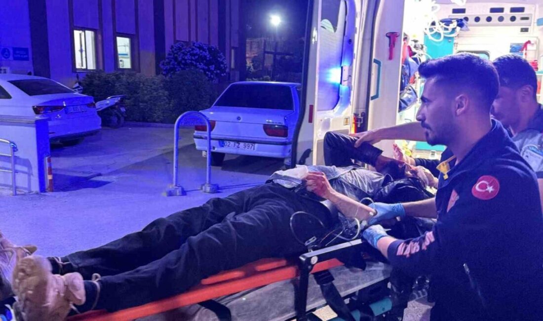 Kahta ilçesinde meydana gelen trafik kazasında, bir kamyonet ile motosiklet