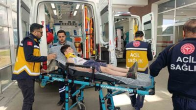 Adıyaman’da yabancı uyruklu bir bisiklet sürücüsü, Eskisaray Mahallesi Sire Pazarı