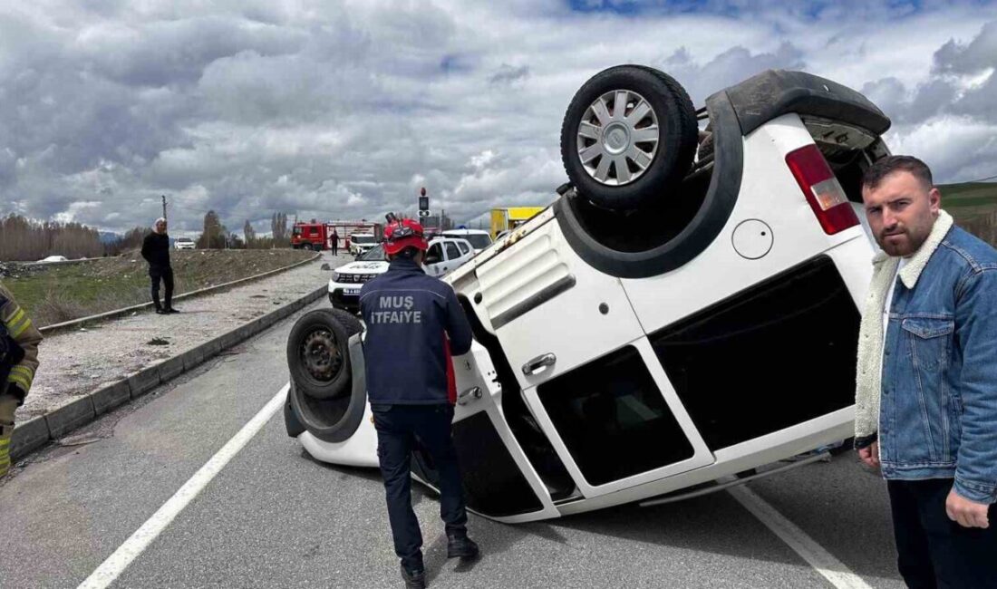 Muş’un Korkut ilçesinde meydana gelen trafik kazasında bir kişi yaralandı.