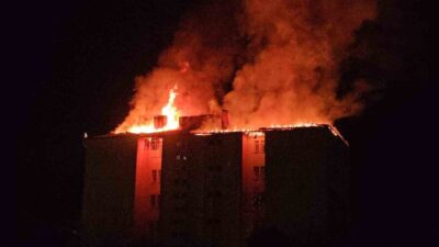 Nazilli ilçesinde yer alan Nazilli Fen Lisesi’nin pansiyon bölümünde çıkan