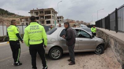 Nevşehir’de meydana gelen bir trafik kazasında, ehliyetsiz ve alkollü olduğu