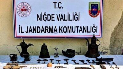 Niğde’de gerçekleşen “Anadolu Mirası” operasyonunda, jandarma ekipleri tarafından tarihi öneme