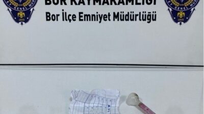 Niğde Emniyet Müdürlüğü Narkotik Suçlarla Mücadele Şube Müdürlüğü ve Bor