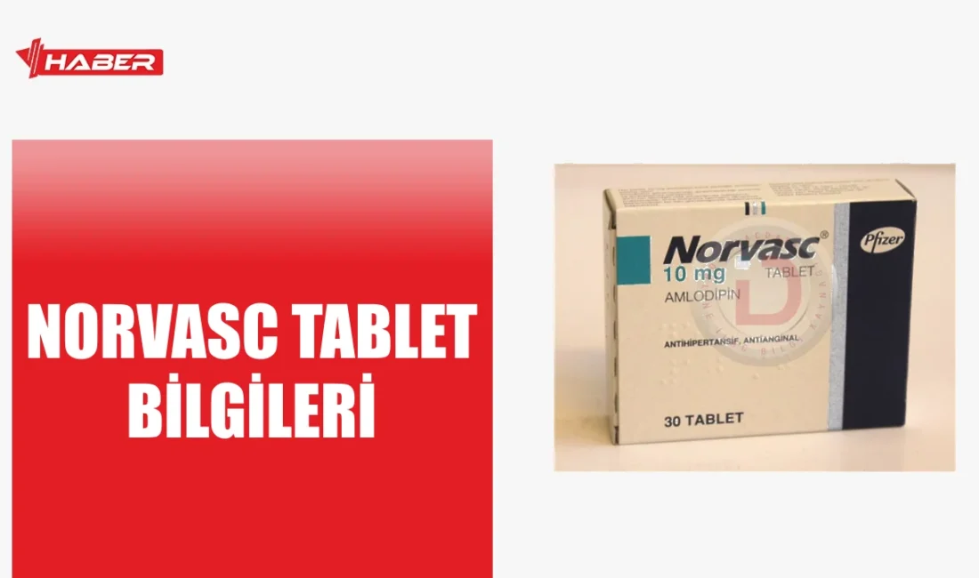 Norvasc, amlodipin içeren bir ilaçtır. Kalsiyum kanal blokeri olarak hipertansiyon