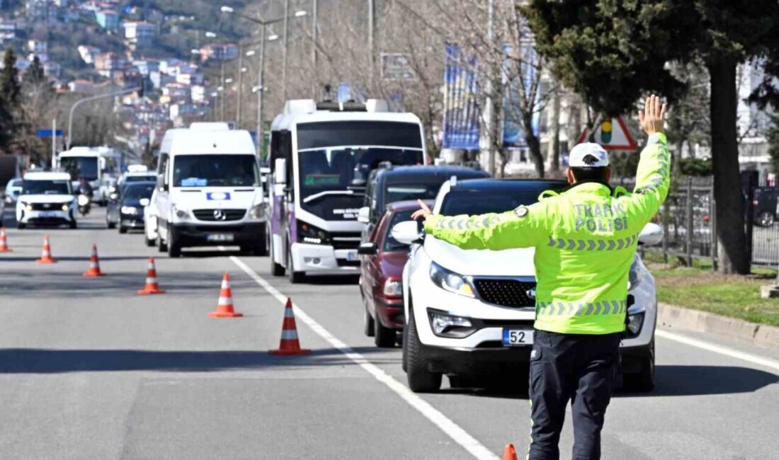 Ordu’da polis ekipleri son bir haçada yaptıkları denetimlerde 17 bin