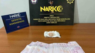 Ordu’da polis ekipleri tarafından gerçekleştirilen uyuşturucu operasyonlarında 3 şüpheli gözaltına