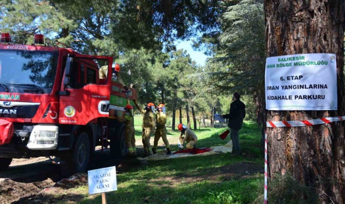 Orman Genel Müdürlüğü, “Türkiye Ormancılık Yarışmaları” etkinliği kapsamında, Balıkesir Orman