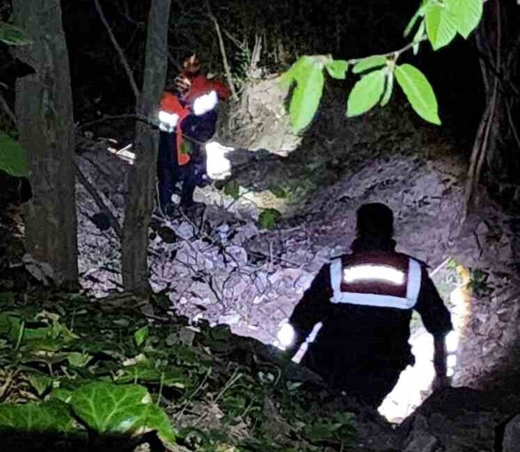 Kocaeli’nin Başiskele ilçesinde ormanlık alanda yollarını kaybeden ve mahsur kalan