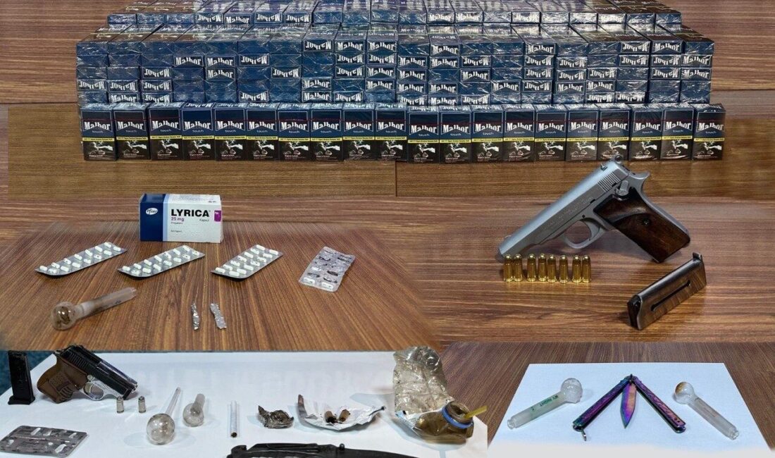 Çorum’da polis ekipleri, Mart ayında gerçekleştirdikleri operasyonlar sonucunda aranan 13