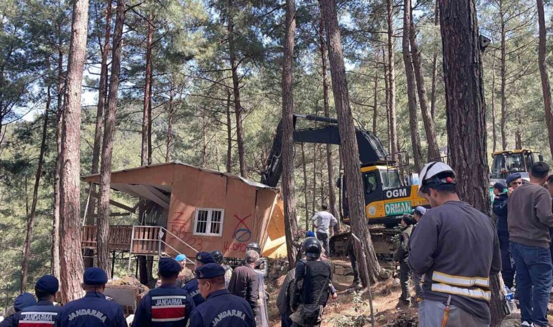 Osmaniye’nin ormanlık alanlarında izinsiz olarak inşa edilen yayla evlerine yönelik
