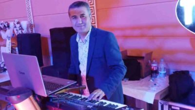 55 yaşındaki müzisyen Yaşar Tuncer, Aydın’ın Nazilli ilçesinde bir yolcu