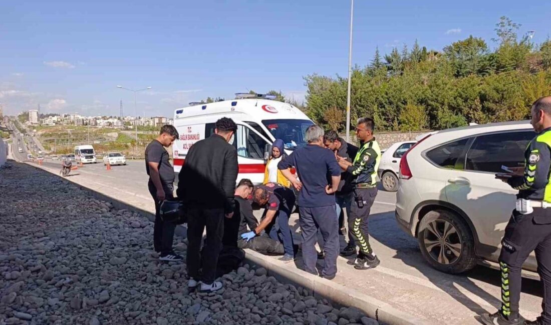 Adıyaman’da meydana gelen trafik kazasında otomobil ile motosiklet çarpıştı; 1