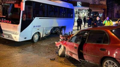Eskişehir’de dün akşam saatlerinde Emek Mahallesi Dilek Caddesi’nde meydana gelen