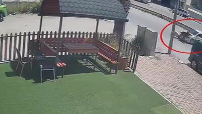 Antalya’nın Kepez ilçesinde bir motosiklet ile bir otomobil çarpıştı. Kaza,