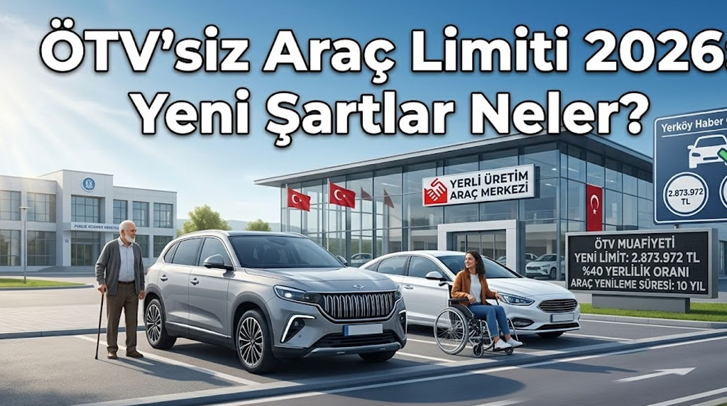 TBMM’den geçen yeni düzenleme ile engellilere yönelik ÖTV’siz araç alımı