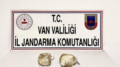 Özalp ilçesinde jandarma tarafından yapılan operasyon kapsamında 4 kilo 270