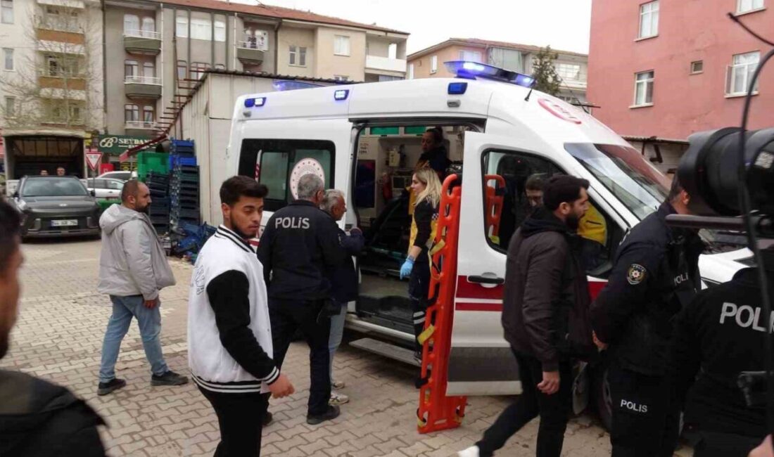 Malatya’da bir inşaat firmasında çalışan ve alacaklarını alamayan işçi, inşaatın