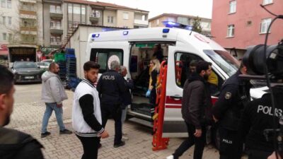 Malatya’da bir inşaat firmasında çalışan ve alacaklarını alamayan işçi, inşaatın