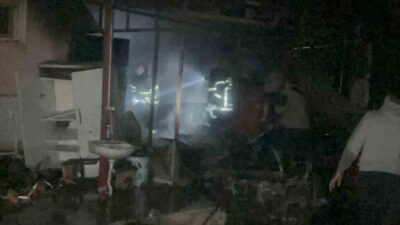 Cide ilçesinde, bir villada kömür kazanı ve tüp patlamasıyla çıkan